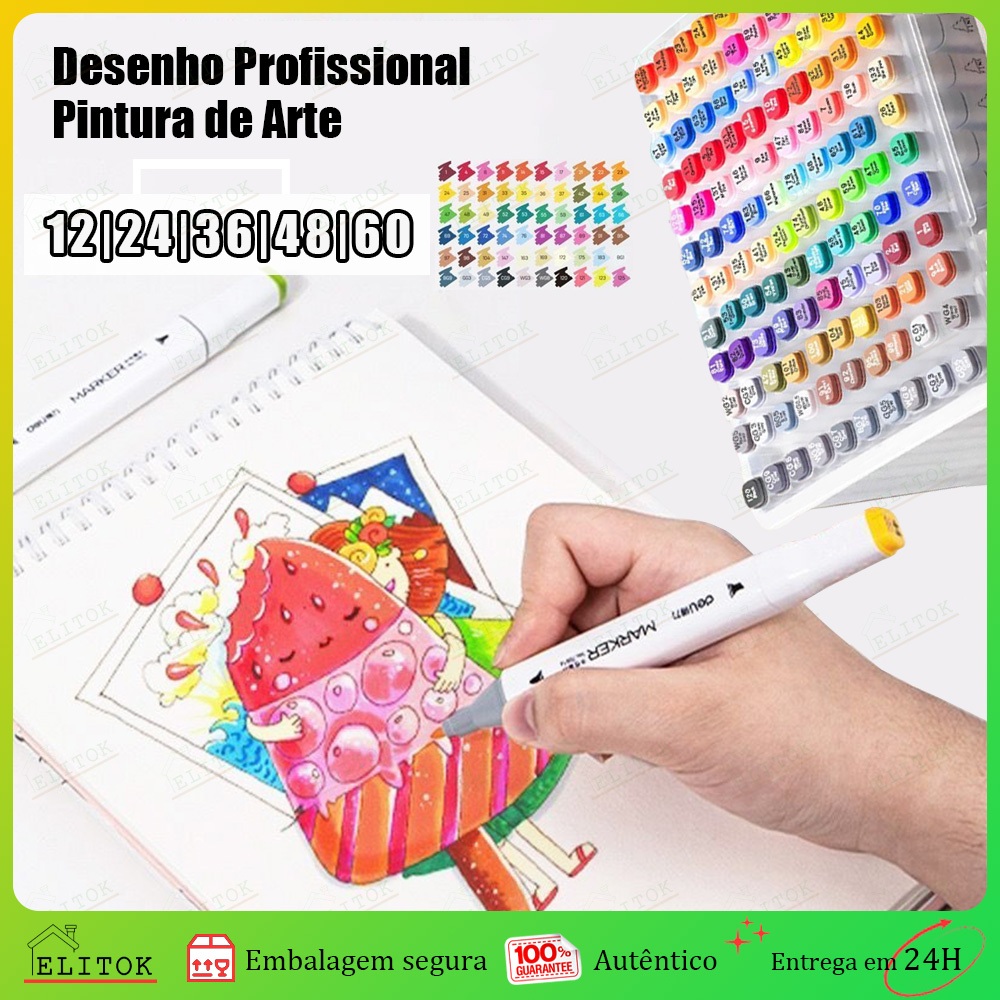 Caneta Marcadora Touch Preta: Onde Comprar | BuscaProdutos