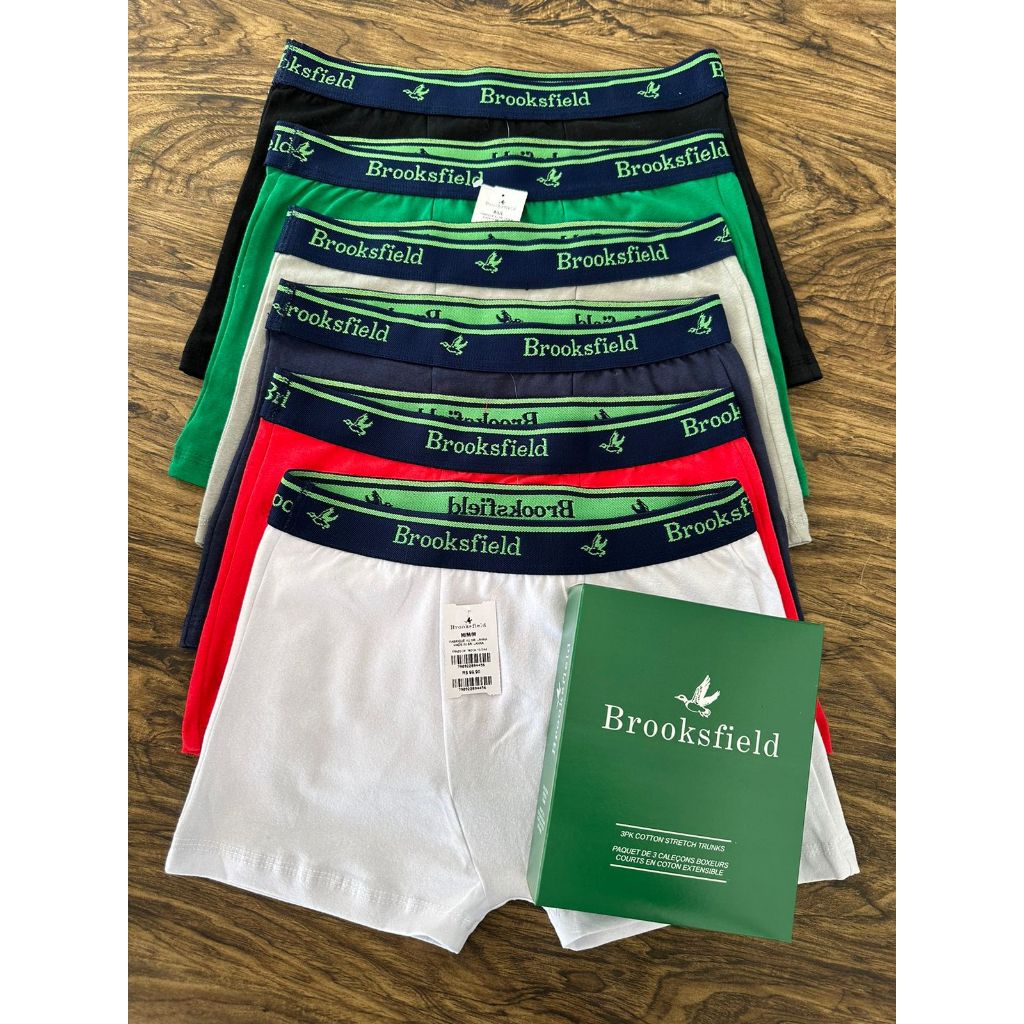 Kit 3  Cueca Boxer Masculina, Cuecas box, Algodão confortável e ótima durabilidade