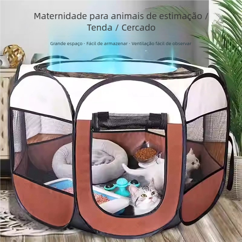 Imperdível para tutores! Pequeno ninho dobrável, um cantinho acolhedor para seu pet em Oferta na Shopee