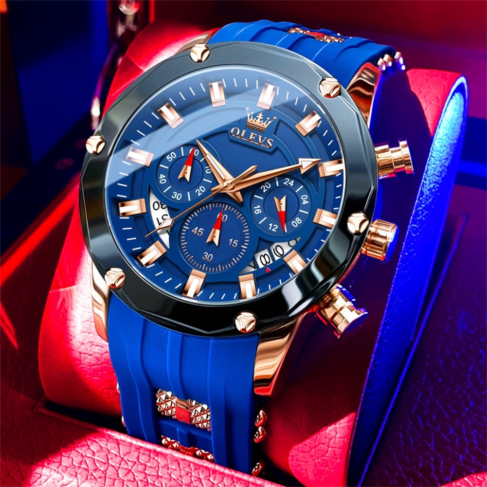 OLEVS Relógio Masculino Original De Luxo À Prova D'Água Presente De Primeira Escolha 9991 em Oferta na Shopee