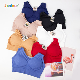 Jcolour Kit 3 Top Academia Fitness Nadador Com Bojo Removivel Suplex Treino Roupas Femininas em Oferta na Shopee