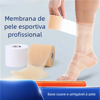 Filme De Pele Elástica Universal Tornozelo Bezerro Base Esponja Espuma Proteção Esportiva Absorção De Choque em Oferta na Shopee