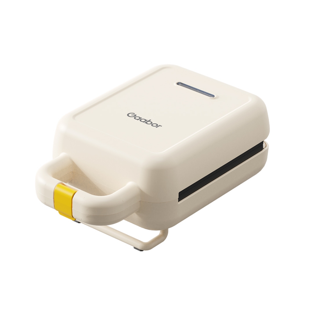 Gaabor Sanduicheira Elétrica Portátil com Assadeira Removível Antiaderente Temperatura Dupla Face SM60M-WH01A