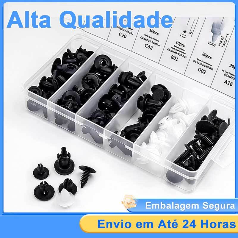 100 Pcs Auto Fastener Clipe Mista Corpo Do Carro Push Pino Retentor Rivet Stops Guarnição Da Porta Painel Kit 100 Pcs Auto Fastener Clipe Mista Corpo Do Carro Push Pino Retentor Rivet Stops Guarnição Da Porta Painel Kit