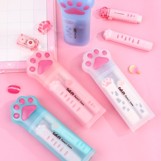 Estojo De Lápis Caixa de lápis de garra de gato bonito recipiente para caneta Papelaria Material para estudantes em Oferta na Shopee