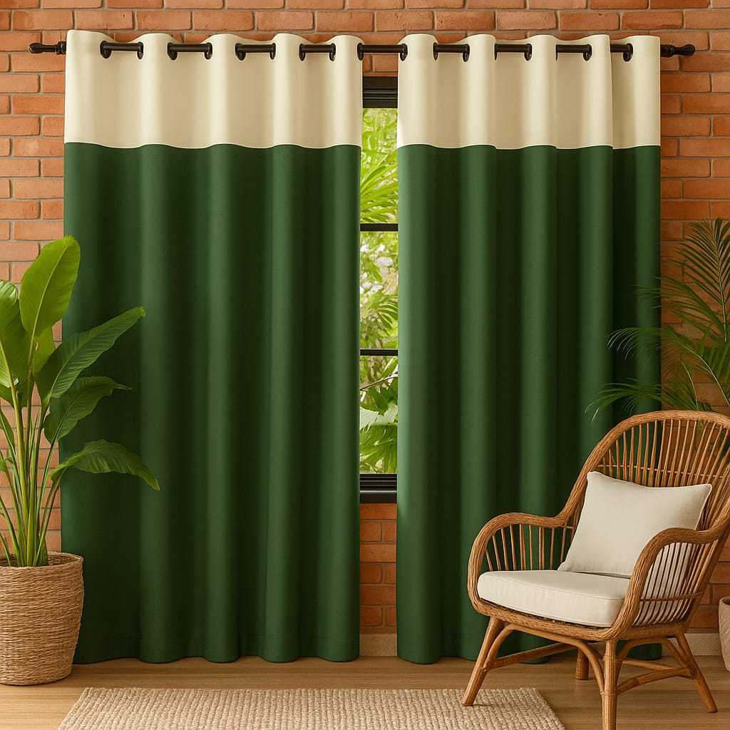 Cortina Oxford Bicolor  2,80 de largura. Para sala ou quarto. em Oferta na Shopee