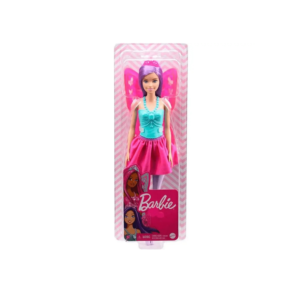 Boneca Barbie Fada Bailarina Cabelo Roxo - Mattel