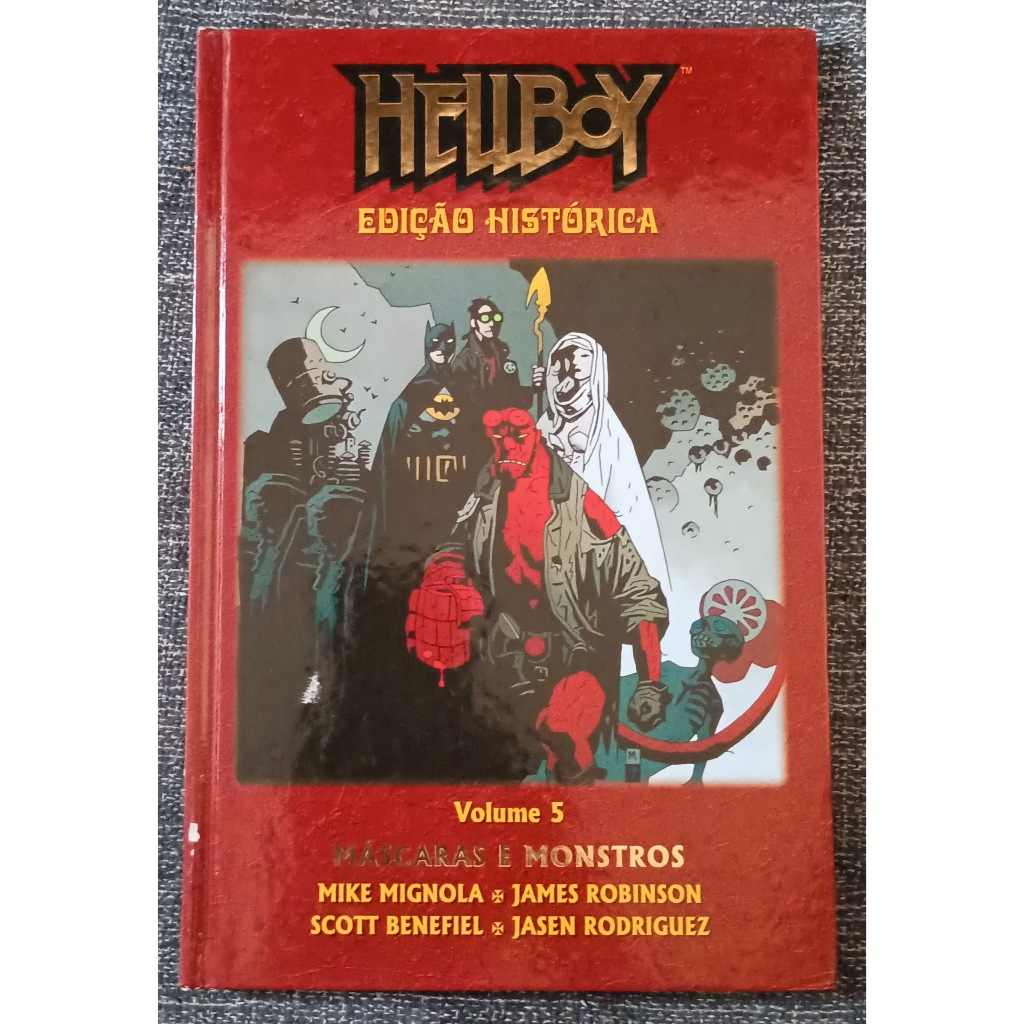Hellboy - Máscaras e Monstros - Edição Histórica- Volume 05