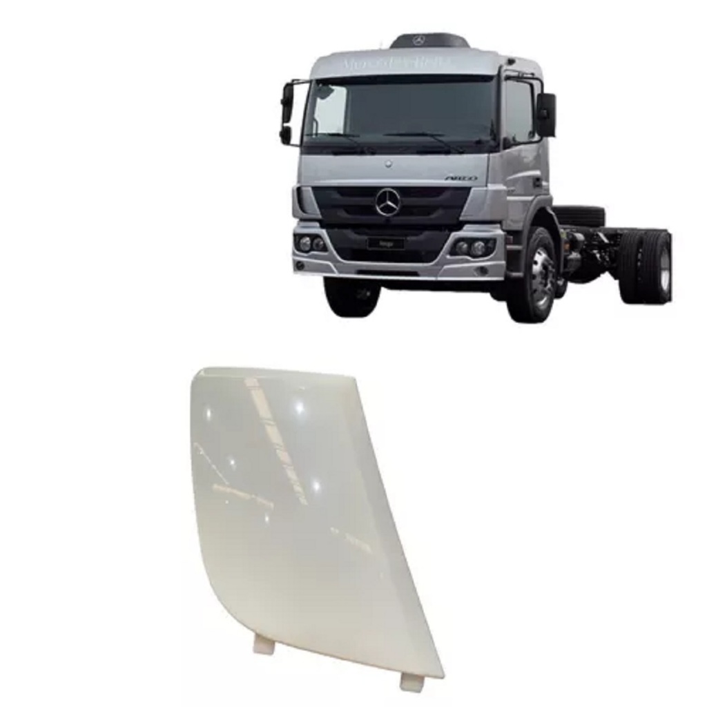Acabamento Defletor Lateral Externo Caminhão MB Atego Após 2012 LD em Oferta na Shopee