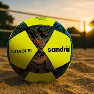 Bola de Futevôlei Oficial Breeze SR 310 Sandrini Profissional Original para Praia e Altinha em Oferta na Shopee