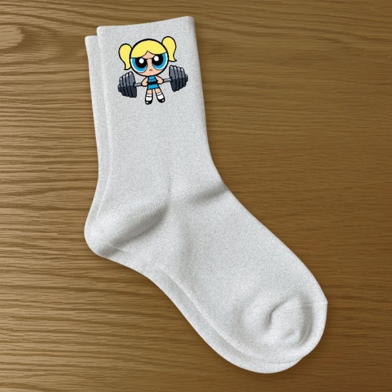 Kit 3 Pares Meias Femininas Super Poderosas Academia Esportivas Confortáveis