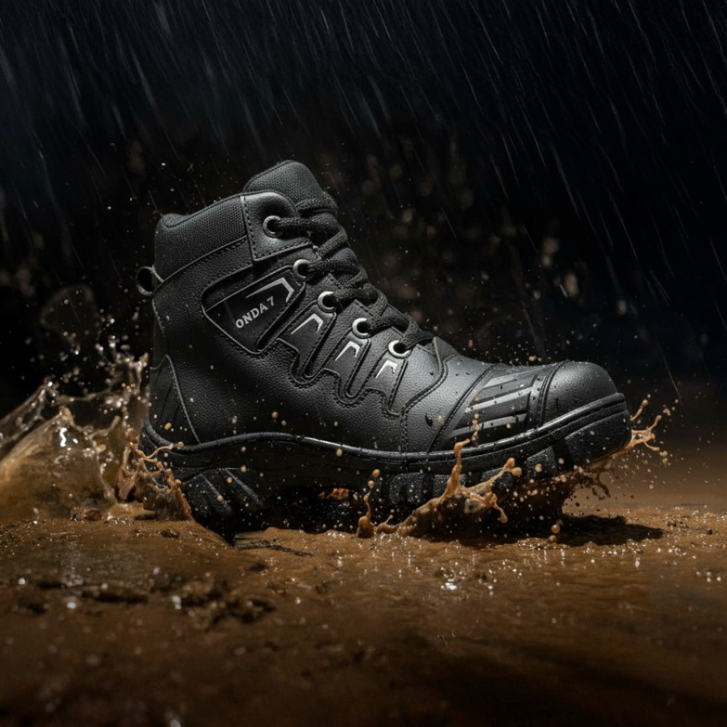 Bota Motociclista Coturno Militar Cano Médio Tático Barato