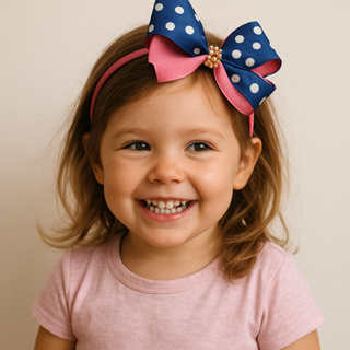 Tiaras Infantil Menina Laço Vários Estilos e Modelos Lindas e Confortáveis em Oferta na Shopee