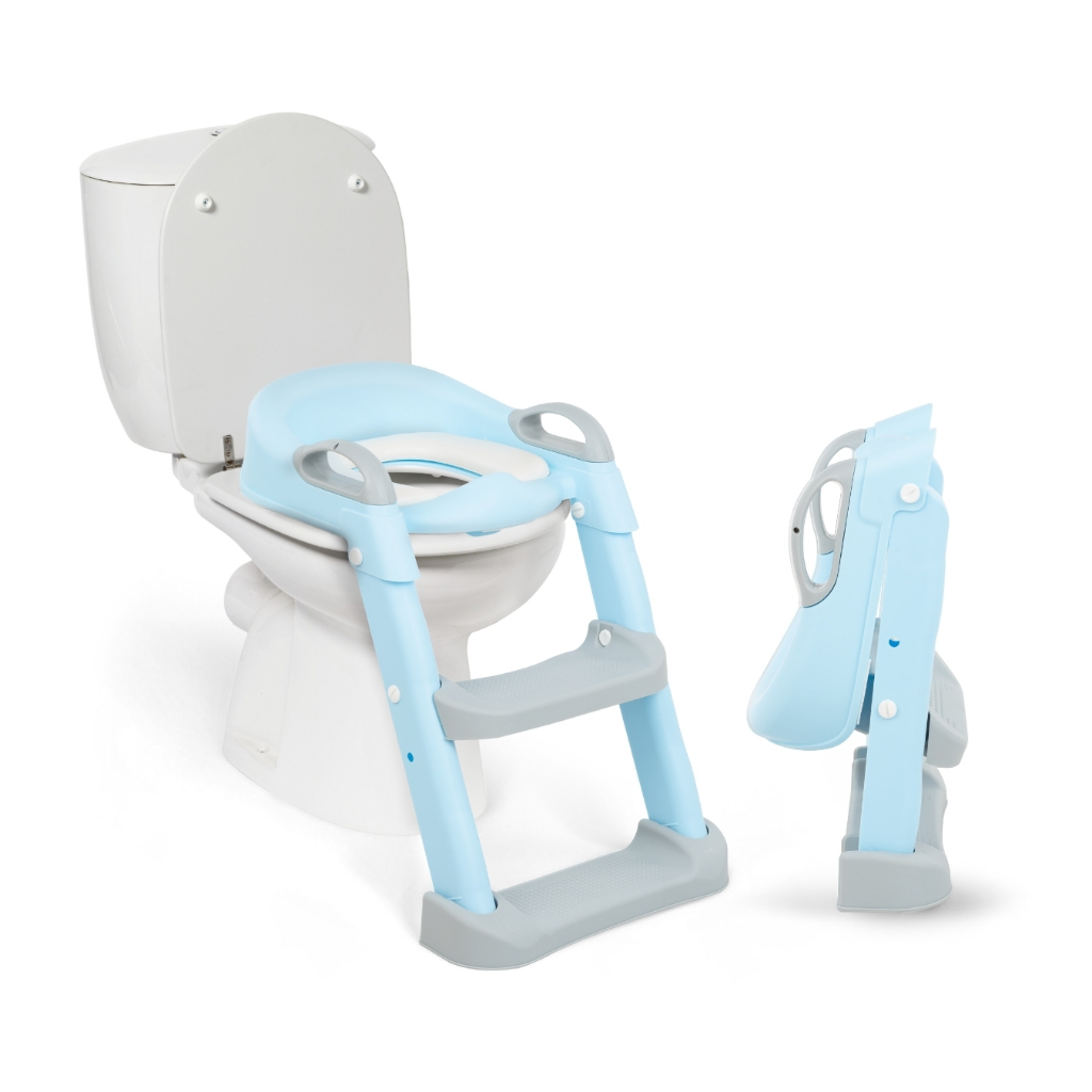 Troninho Redutor Assento 2 Em 1 Com Escada Lea Blue KB em Oferta na Shopee