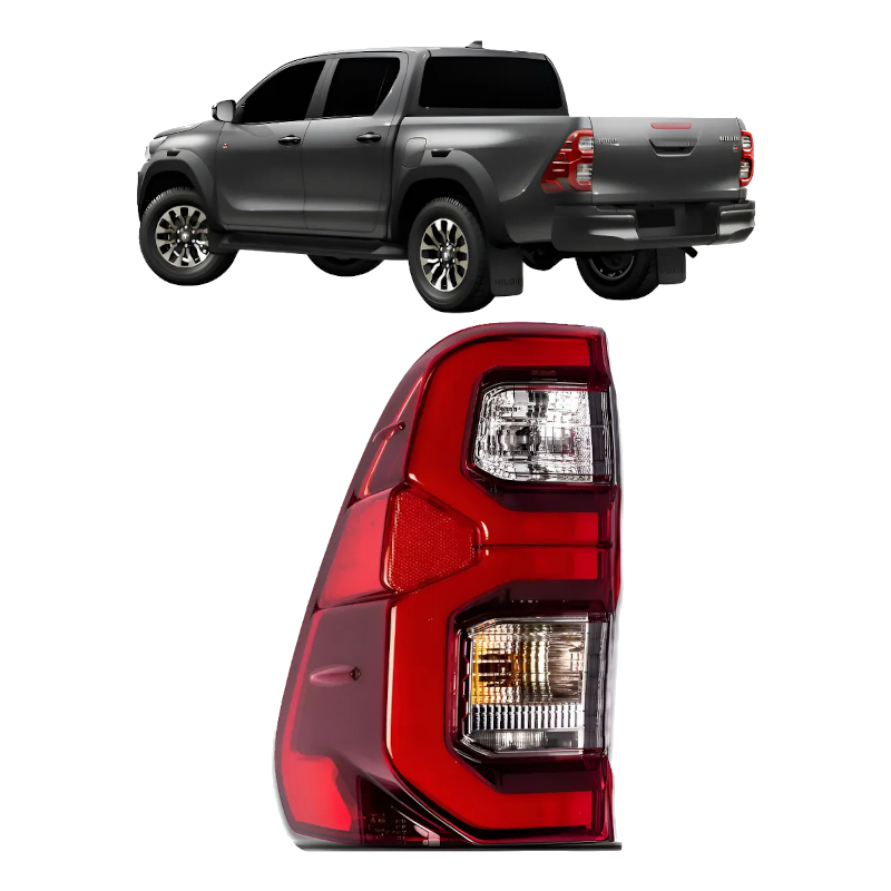 Lanterna Traseira Hilux 2021 2022 2023 Com Led em Oferta na Shopee