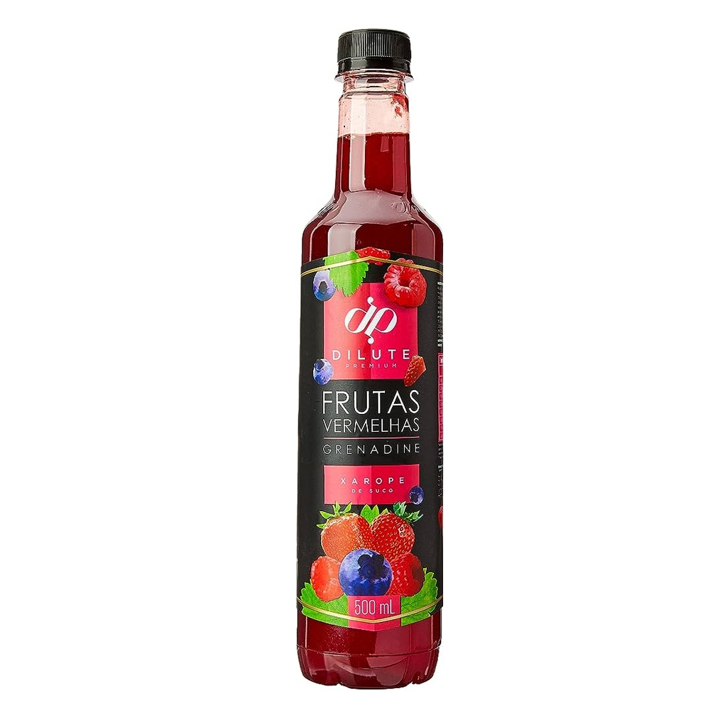 XAROPE DILUTE FRUTAS VERMELHAS 500ML