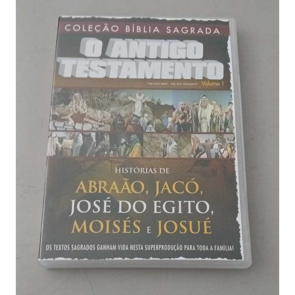 DVD - O Antigo Testamento: Histórias de Abraão, Jacó, José do Egito, Moisés e Josué