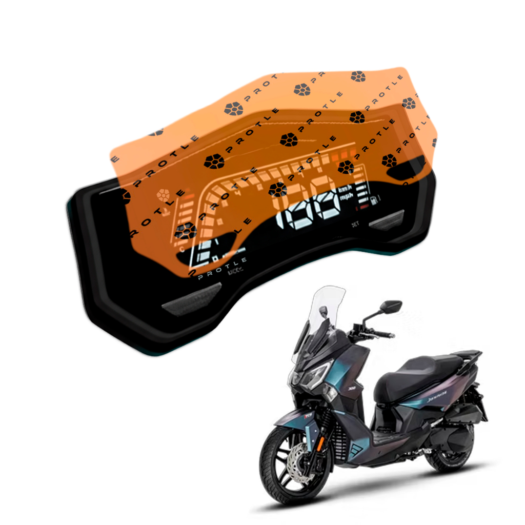 Película PROTLE Brilho Regenerativa Hidrogel Painel Dafra joyride 300 2025 2026