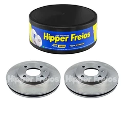 Par Disco de Freio Ventilado UP! BLACK HIGH TOTAL FLEX 236mm