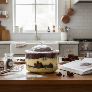 Kit 2 Cake Box Redonda Acrílico Tampa 1.450ml Transparente em Oferta na Shopee