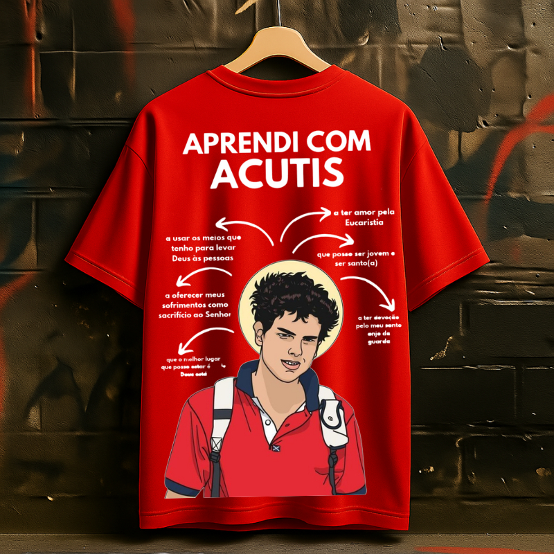 Camiseta t shirt Masculina carlo acutis Novo Santo Católica Envio Imediato Promoção