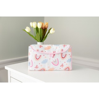 Trocador Portátil de fralda Impermeável com bolso para Bebês Varias Estampas em Oferta na Shopee