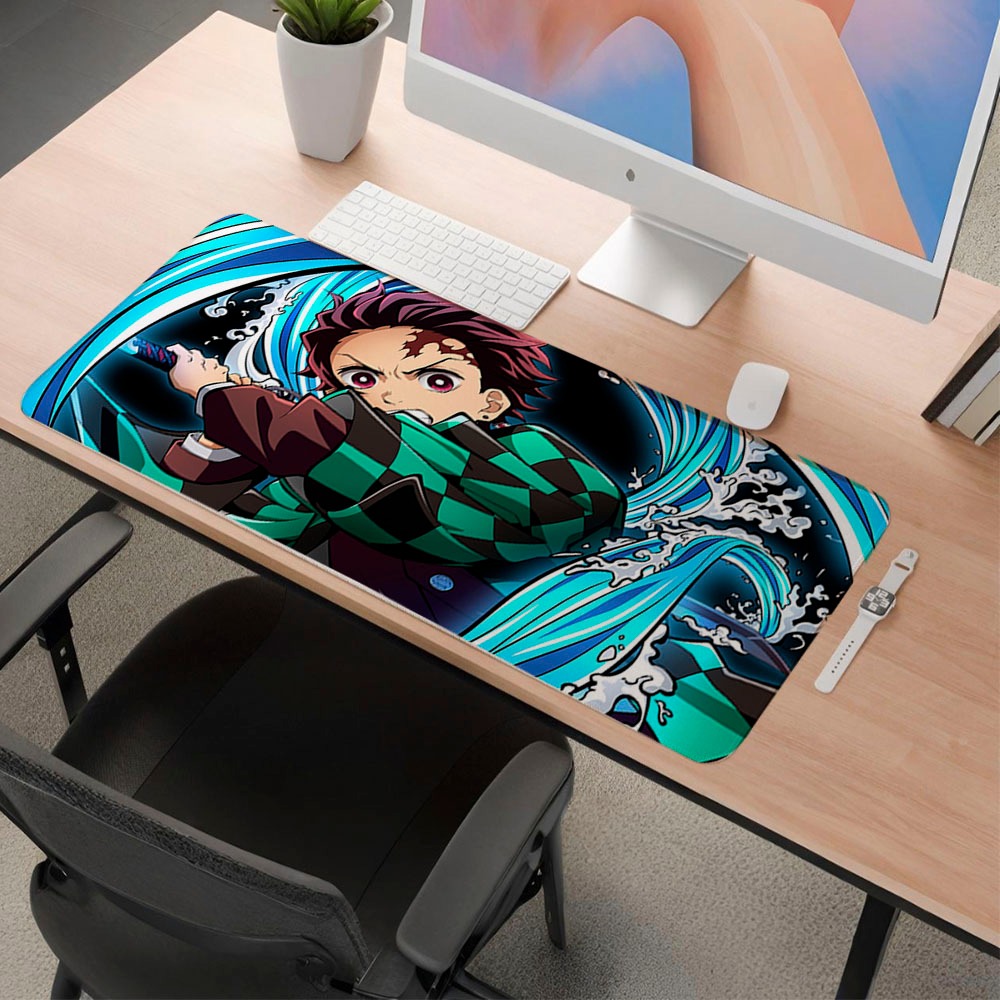 Mousepad Gamer Speed Premium 22x18cm Borda Costurada Estampado Diversos Modelos Kimetsu Hashira