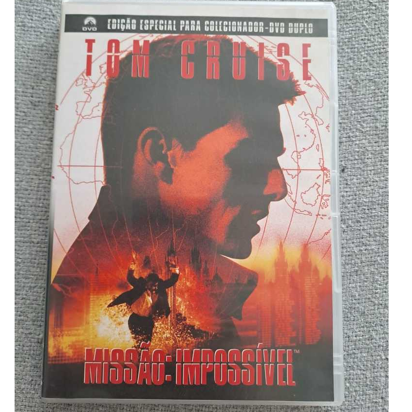 DVD MISSÃO IMPOSSÍVEL - EDIÇÃO ESPECIAL PARA COLECIONADORES - DVD DUPLO*