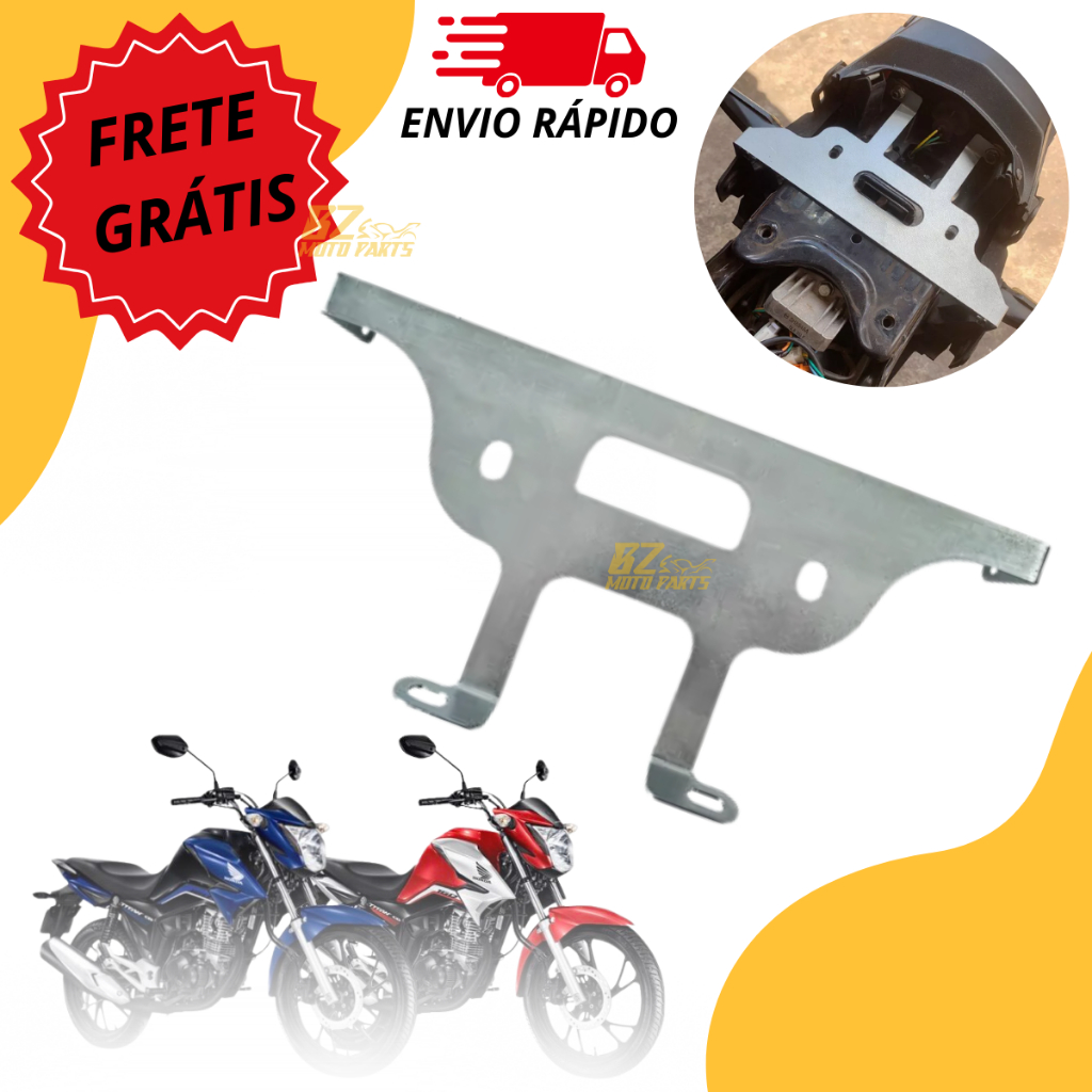 Reforço Rabeta Suporte Fixador Fan Start Titan Cargo 150 160