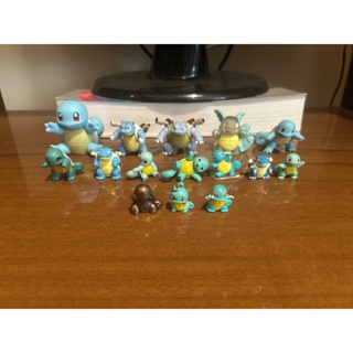 Boneco Figure Pokemon - Squirtle, Wartortle e Blastoise - Kanto em Oferta na Shopee