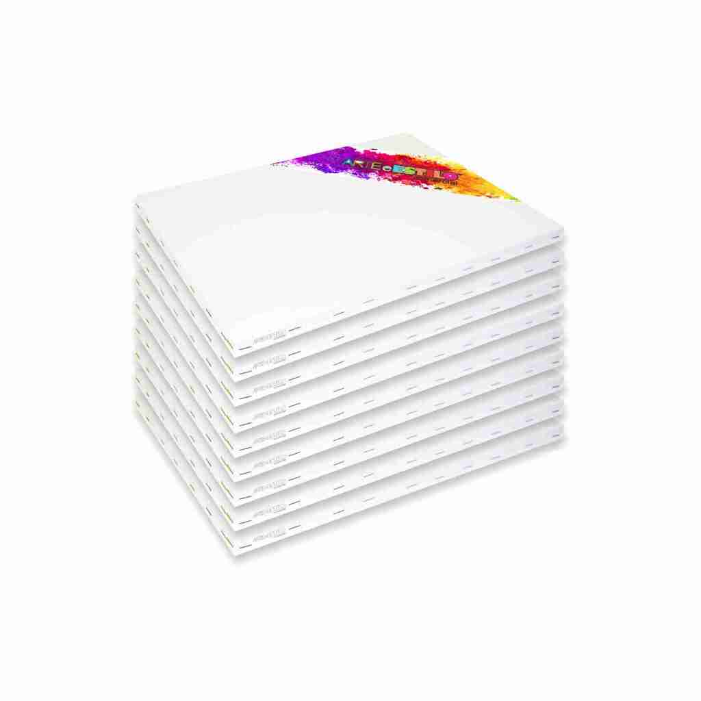 60 Telas para Pintura Artística 15x20 cm telas de pintura 20x15 Prontas para Usar em Oferta na Shopee