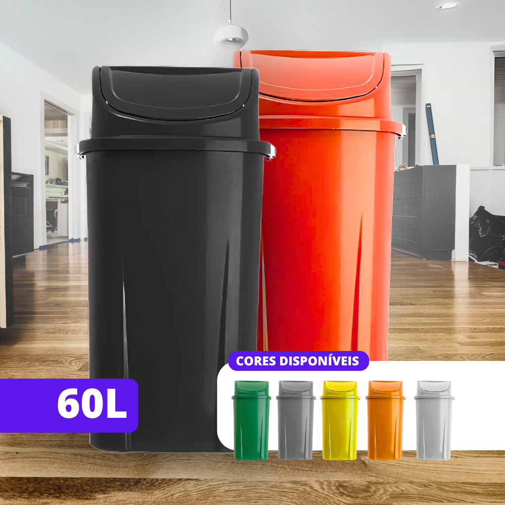 Lixeira Seletiva Cores na Black Friday 2025 | BuscaProdutos