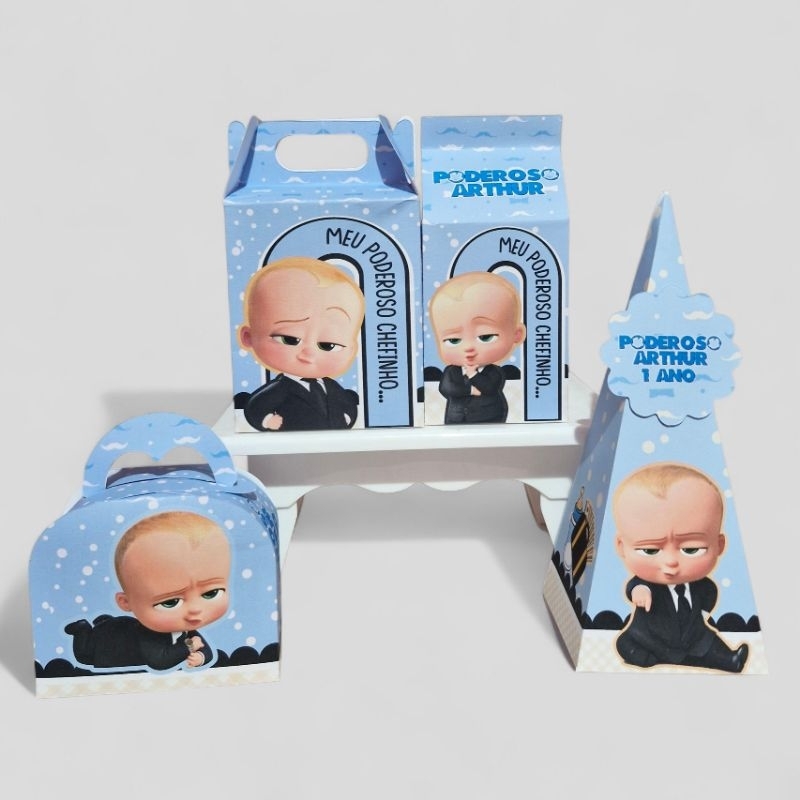 KIT FESTA PODEROSO CHEFINHO | PERSONALIZADOS LEMBRANCINHAS CAIXINHAS PARA DECORAÇÃO O PODEROSO CHEFINHO