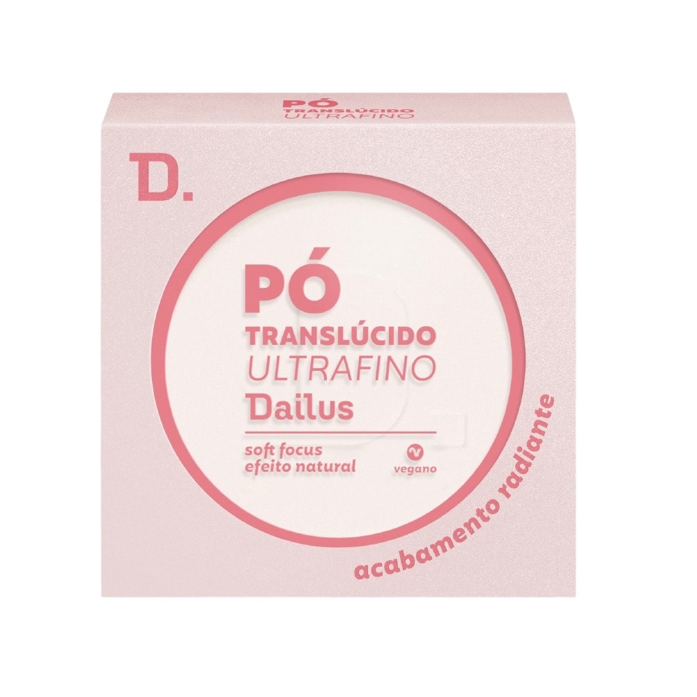 Pó Translúcido Dailus Ultrafino efeito HD em Oferta na Shopee