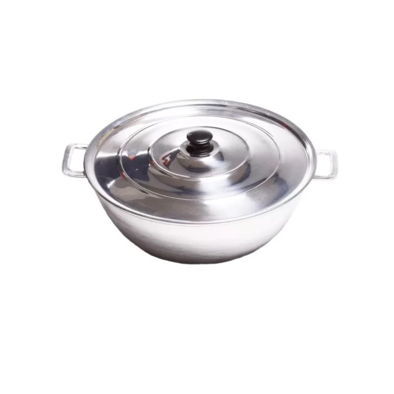 Tacho n°50 Panela Grande em Alumínio Batido Grosso Fundido 25 Litros Cozinha