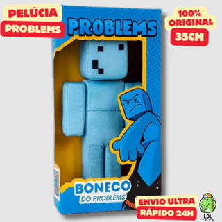 Boneco de Pelúcia Turma do Problems 35cm Gamer Youtuber Cosmo Kids Original em Oferta na Shopee
