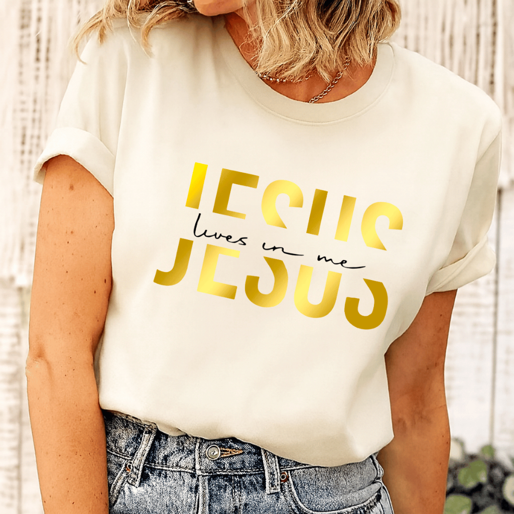 Camiseta Blusa Jesus Cristo Moda Evangélica Feminina Gospel 100% Algodão em Oferta na Shopee