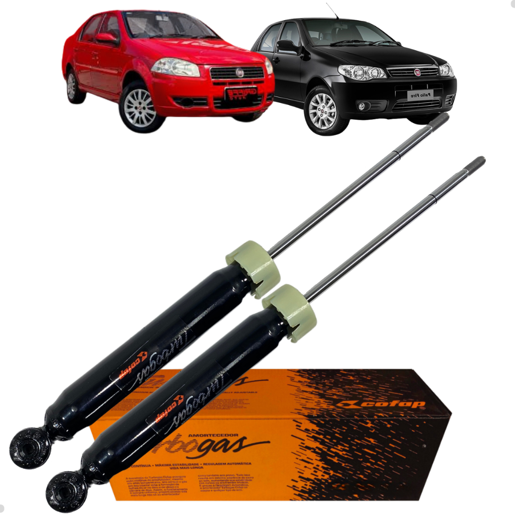 Par Amortecedor Traseiro Original Cofap Fiat Palio Siena em Oferta na Shopee