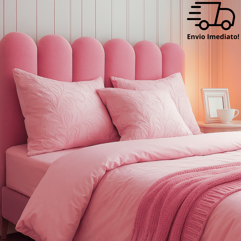 Kit Sua Cama Cabeceiras de Cama NUVEM Casal Queen King Box 45x20  - Envio Imediato!