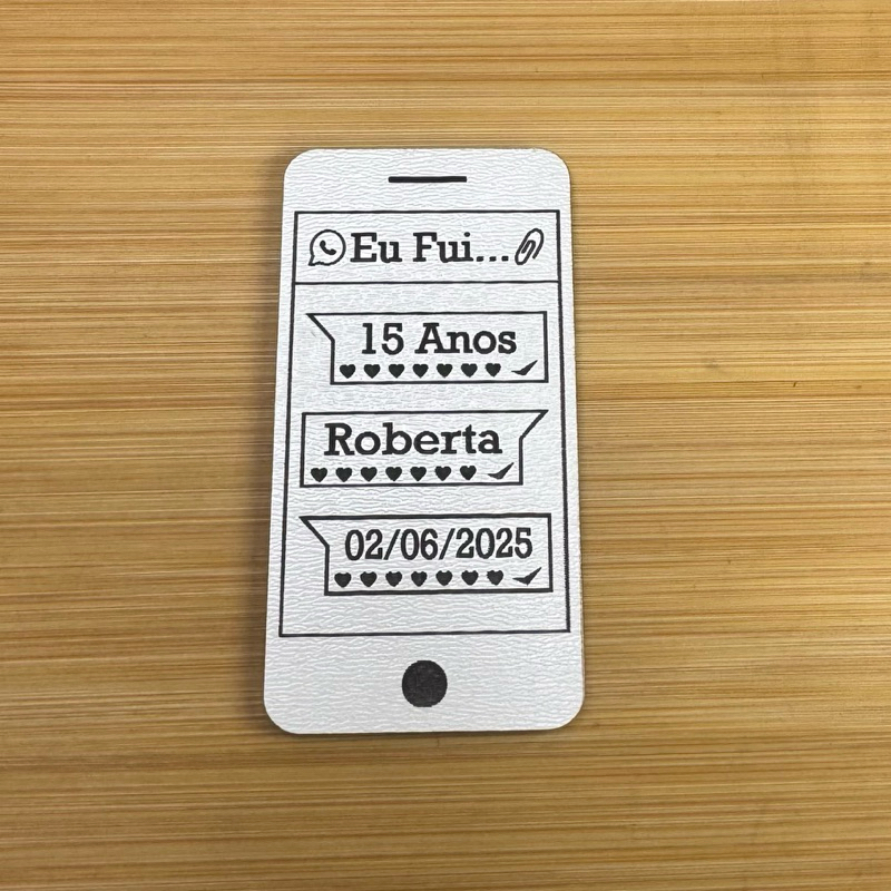 Kit Imãs de Geladeira Iphone - Lembrancinha de Aniversário