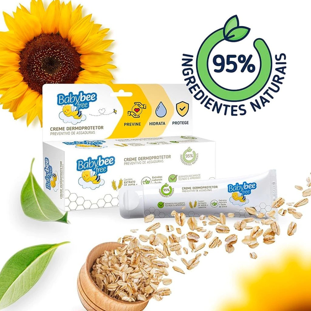 Pomada para  assaduras baby bee  60g