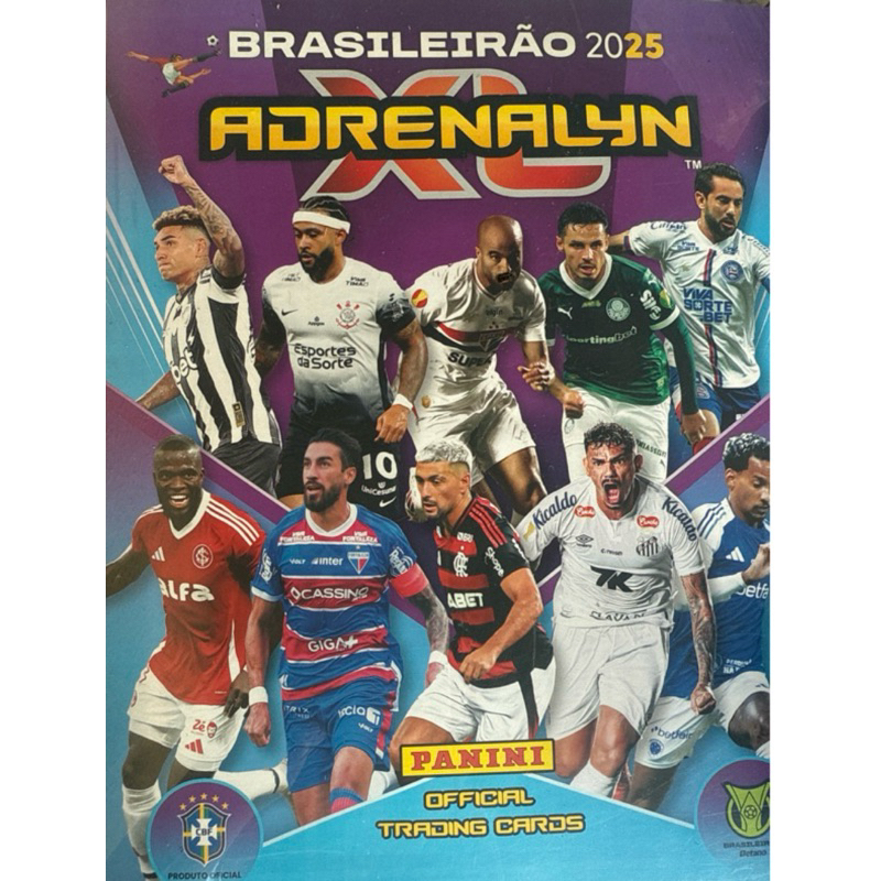 Cards do Brasileirão 2025 - ADRENALYN XL - Vasco