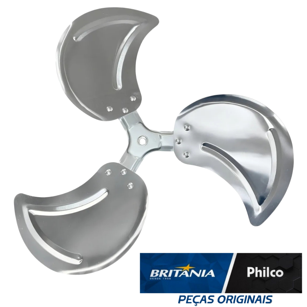 Hélice Original de Metal Circulador Britânia C50 Turbo
