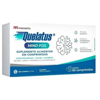 QUELATUS MIND FOS - 60 COMPRIMIDOS - MOMENTA em Oferta na Shopee