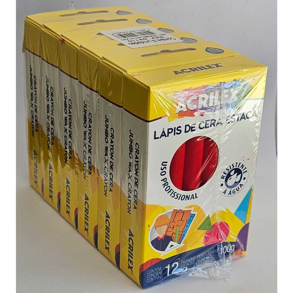 Giz Acrilex Vermelho: Onde Comprar | BuscaProdutos