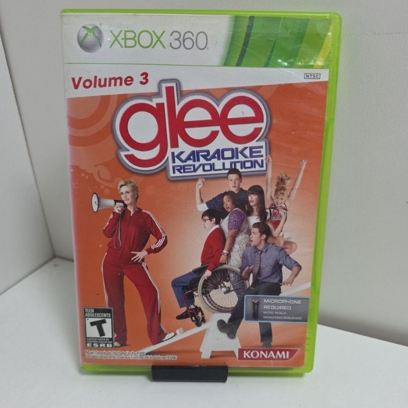 Microfone Konami Logitech Jogo Glee Karaoke Revolution Xbox 360 Manual