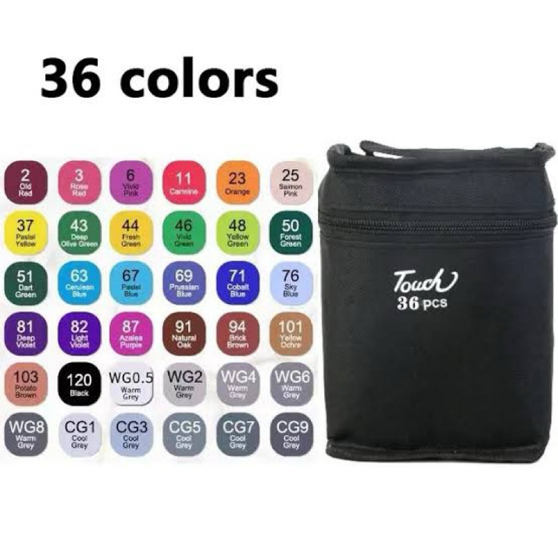 Caneta 36 Cores Bobby Goods | Para Anotações, Desenhos e Lettering