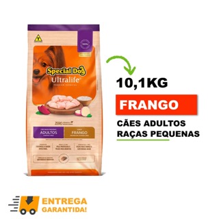Ração Natural Special Dog Ultralife Adultos Raças Pequenas Sabor Frango 10,1kg-Envio Rápido em Oferta na Shopee