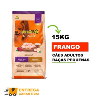 Ração para Cães/Cachorro Special dog ultralife Raças Pequenas com Batata Doce e Frango 15kg em Oferta na Shopee