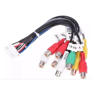 Chicote Rca Cabo Universal Central Multimídia Android em Oferta na Shopee